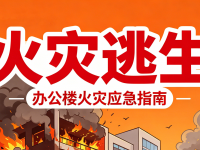 办公楼火灾应急科普｜这些保命知识，每个打工人都要记牢！