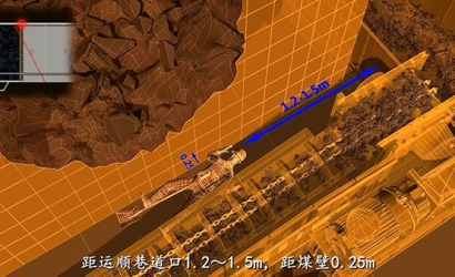 煤矿片帮事故动画模拟影片